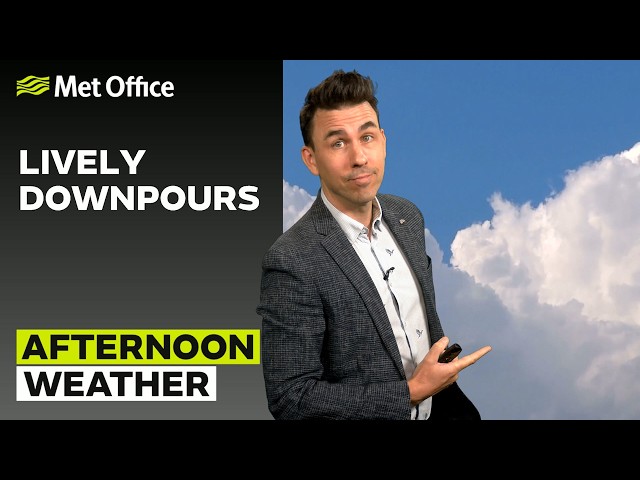 02/06/2026 - Wet and Thundery in the North - Afternoon Weather Forecast - Met Office Weather