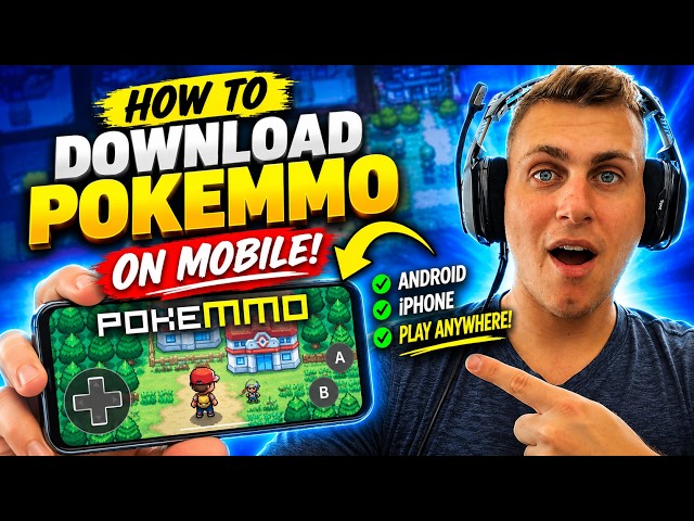 How to Download & Play PokeMMO on Mobile (iOS & Android) No COMPUTER NEEDED!