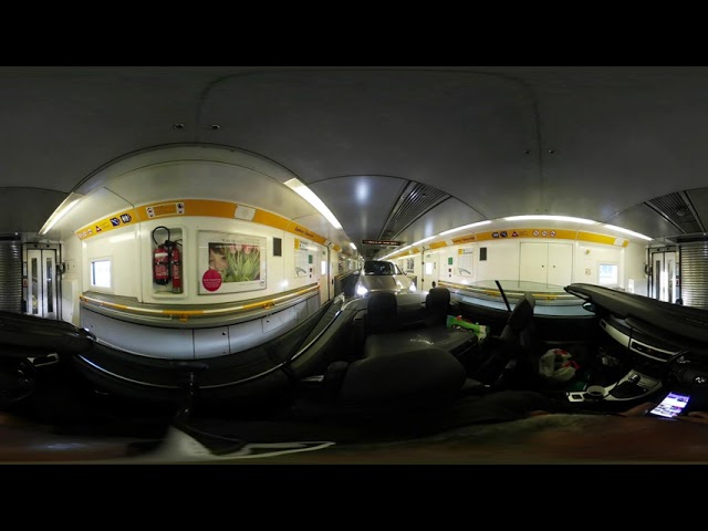 Eurotunnel Folkestone to Calais August 2019 VR 02