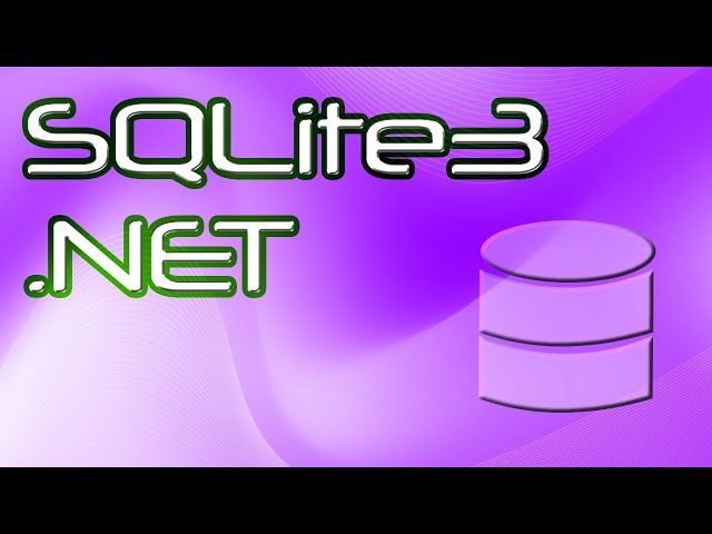 SQLite .NET in 5 Minutes