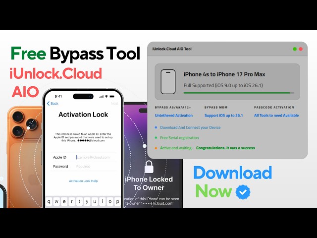How to Bypass iCloud Activation Lock for FREE (2026) – iUnlock.Cloud AIO Tool