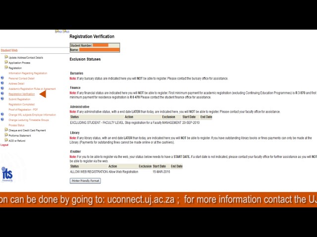 ONLINE REGISTRATION PROCESS