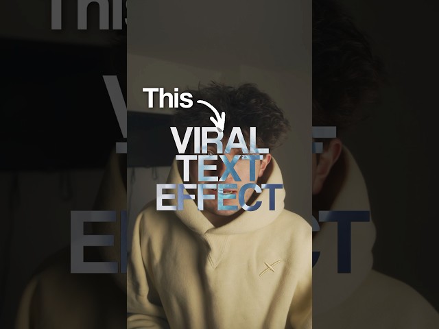 How to get this text effect in davinci resolve. #editing #tech #zakeary