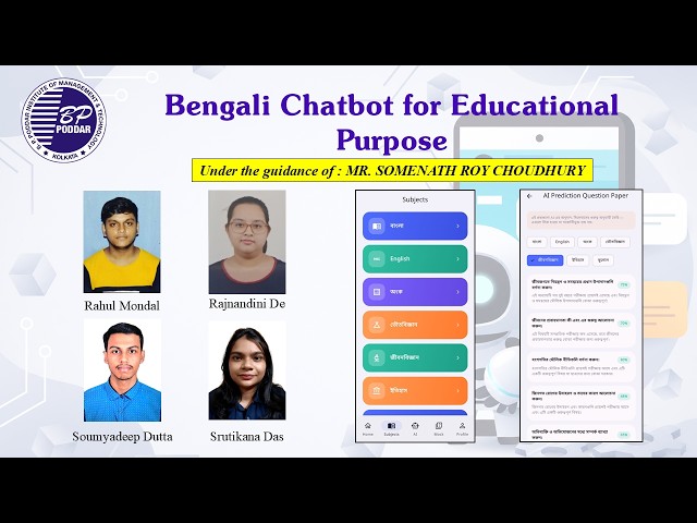 Bengali Chatbot For Educational Purpose
