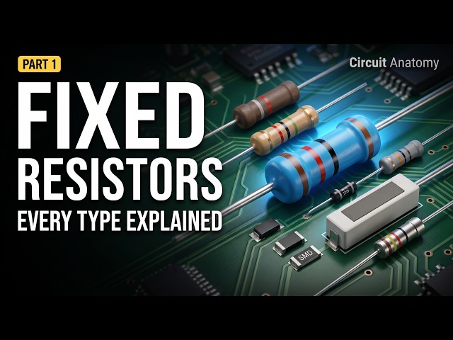 Every Type of Fixed Resistor Explained | Carbon, Metal Film, Wirewound & More