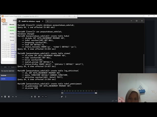 Tugas SQL TRANSACTION, SAVEPOINT, dan TRIGGER | Sistem Perpustakaan
