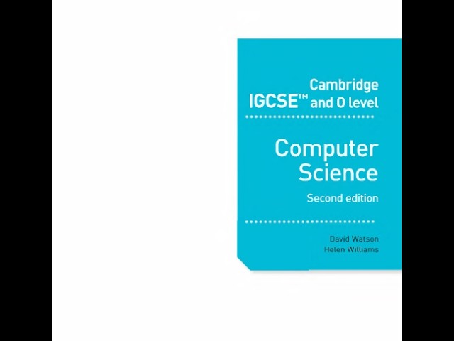 Computer Science 2210/0478 Chapter 7: Algorithm Design and Problem Solving Activity 7.17 Trace Table