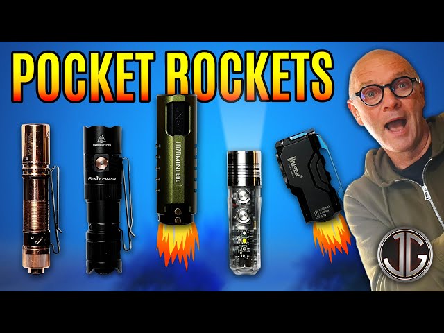 Are these THE BEST POCKET FLASHLIGHTS you can buy for Everyday Carry (EDC)