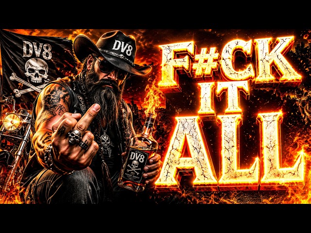 Full Throttle Outlaw | DV8 F#ck It All Album | Country Rap That Cuts Deep