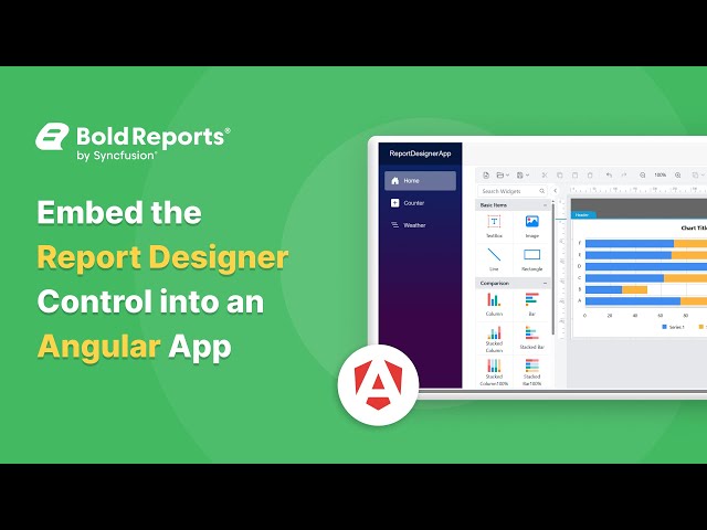 How to Embed the Report Designer Control in an Angular App