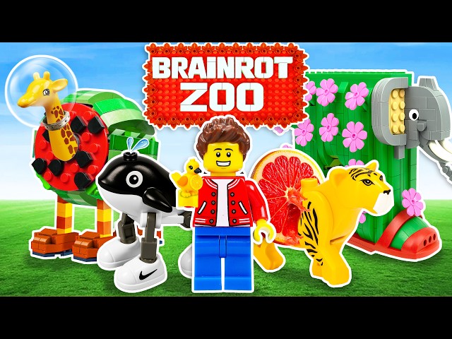 Building a Huge LEGO Zoo with Weird Animals | BEAR Bricks
