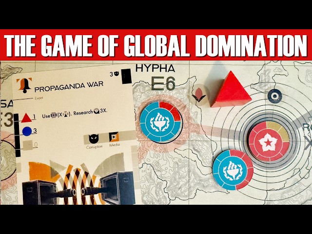 Politik Overview | Global Domination Strategy Board Game | Black Yeti Games | Wargame
