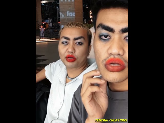 Crazy face filter prank in public💀😂 #trollface #troll #trolledit #funny #fyp