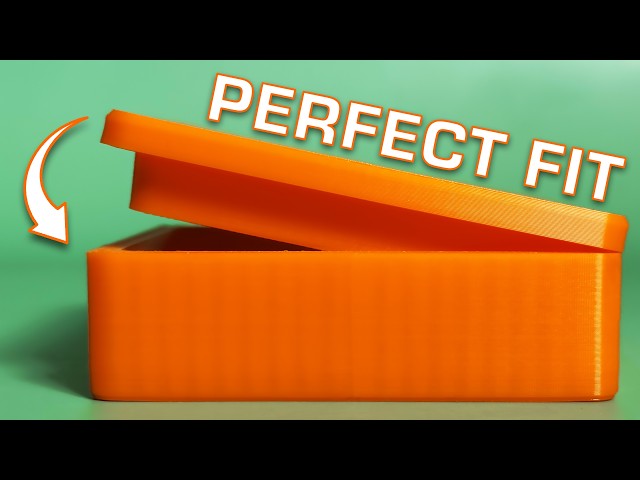 How to Design a Print with Perfect Tolerance EVERY Time