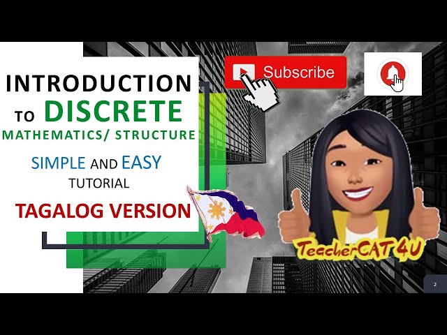 Lesson 1 INTRODUCTION TO DISCRETE MATHEMATICS / STRUCTURE