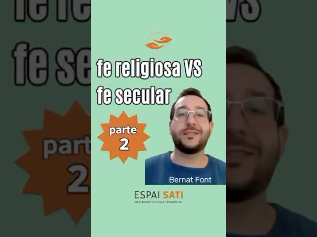 ¿qué es la fe secular?