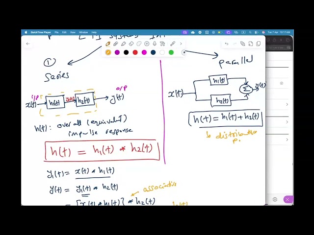 [Lec 9 part 3] Convolution Properties