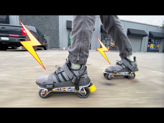 Strap-on Electric Roller Skates - Airtrick review