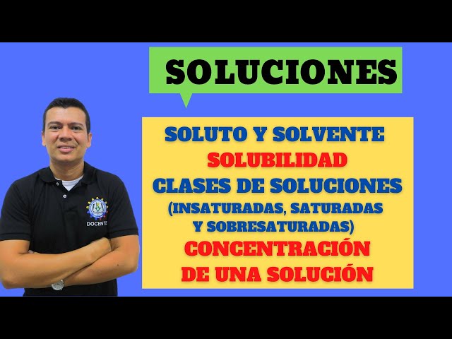 SOLUTIONS. SOLUBILITY, TYPES OF SOLUTIONS, CONCENTRATION OF A SOLUTION