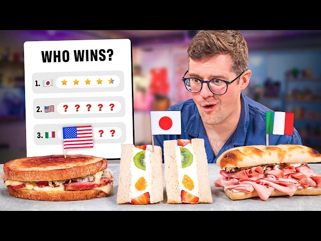 USA vs Japan vs Italy: Who Makes The Best Sandwiches?