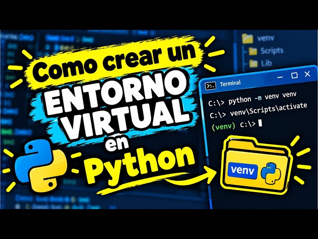 How to create a VIRTUAL ENVIRONMENT in Python