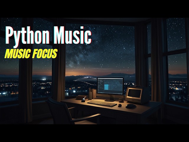Python Coding Music | Deep Focus Synthwave