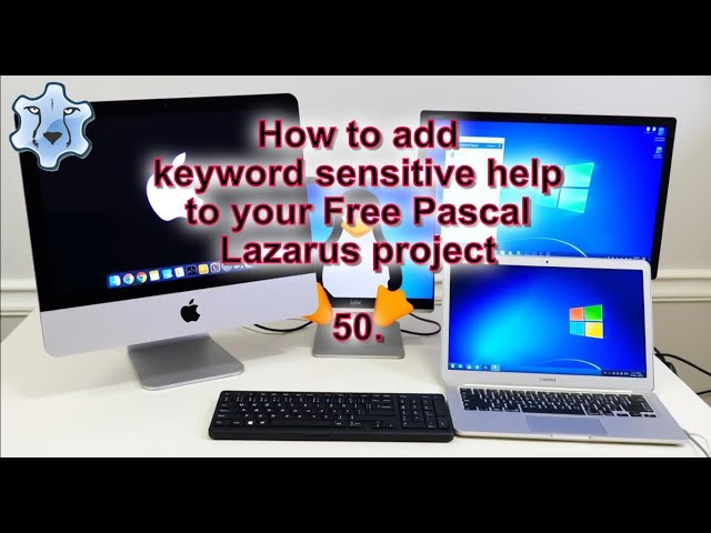 How to add keyword sensitive help to your Free Pascal Lazarus project #freepascal #lazarus #app