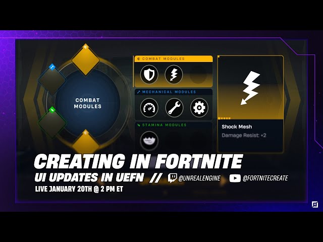 UI Updates for UEFN | Creating in Fortnite