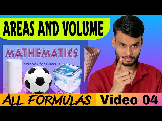📘 Class 9 Maths|| Areas & Volume✏️ Questions Practice🎥 Live Class – Lecture 04👨‍🏫 By Rahul Sharma