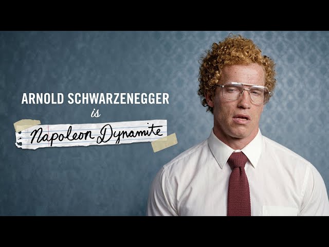 Arnold Schwarzenegger is Napoleon Dynamite - Trailer