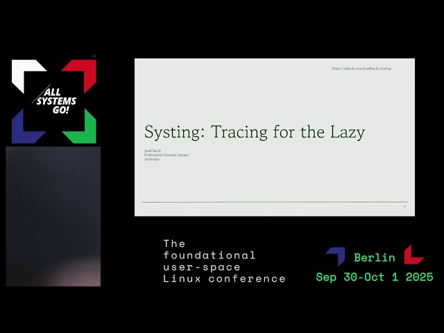 Systing: tracing for the lazy