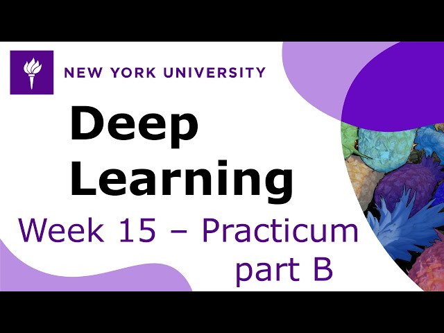 Week 15 – Practicum part B: Training latent variable energy based models (EBMs)