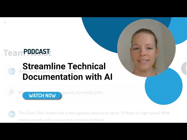 Streamline Technical Documentation with AI