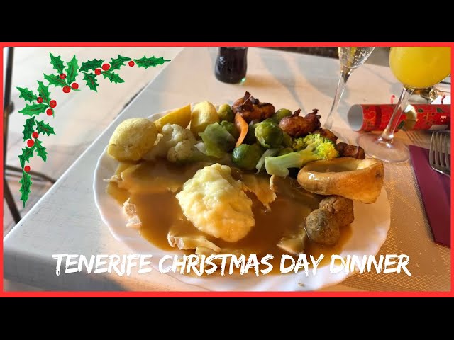 🔴LIVE: Christmas DINNER REVIEW in Tenerife- Costa Adeje is BOOMING 🎄2025! Loch Ness Restaurant! 