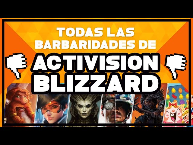 Todos los ESCANDALOS de Blizzard durante AÑOS - Activision Blizzard