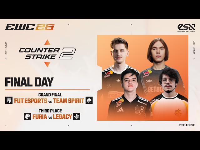 MN | CS2 at EWC 26  - FINAL DAY - FUT Esports vs Team Spirit