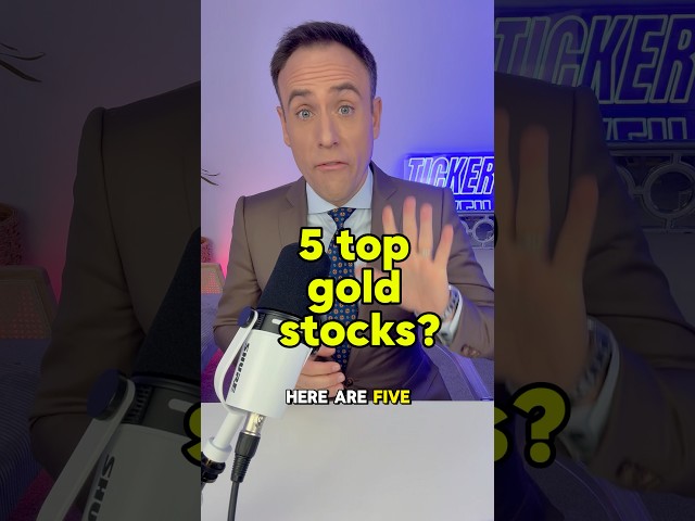 5 gold stocks to watch? #gold #stocks