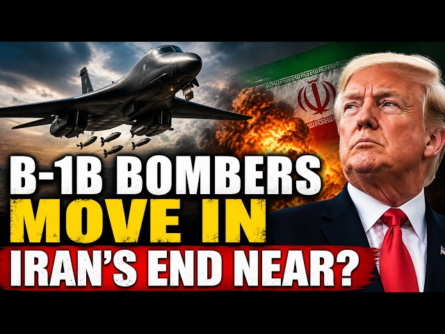 Iran War Live | B-1B Bombers Move Closer to Iran? Trump Fuels Fears of Major Middle East Escalation