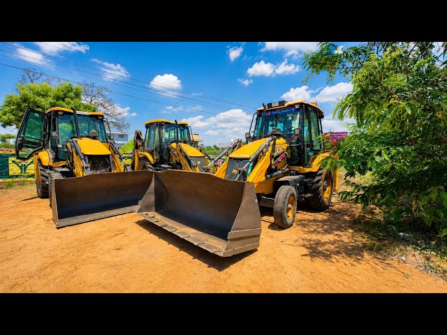 JCB 3DX BACKHOE LOADER JCB 145 EXCAVATOR DEEP MUD WORK || WATER PIPE LINE WORK || FULL MUD LIFTING 