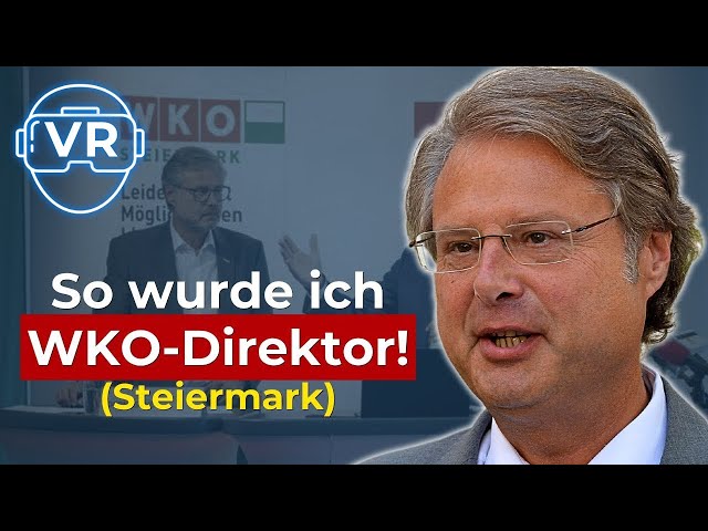 VR Podcast | ,,Von der Schule hatte ich genug!'' (WKO-Direktor Dr. Karl-Heinz Dernoscheg)
