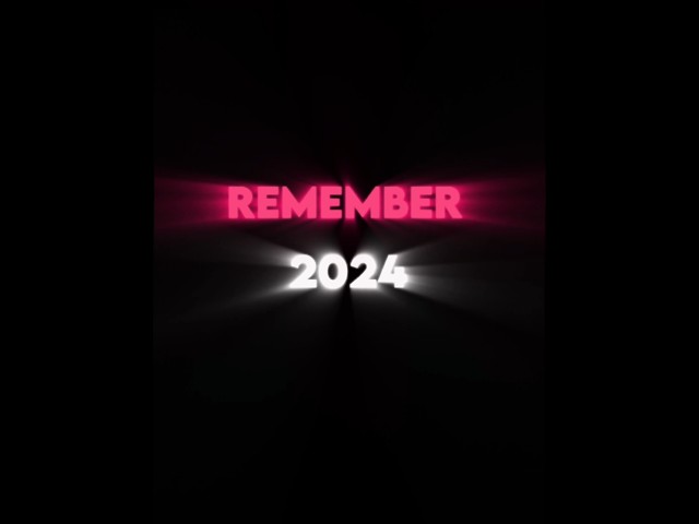 Remember 2024 ft.End of beginning #2024 #Viral #Edit