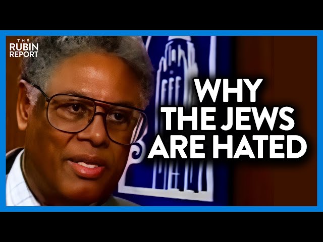 Watch Host's Face as Thomas Sowell Exposes the Real Origin of Jew Hatred