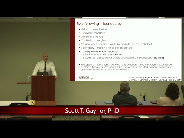 An Introduction to Clinical Behavior Analysis