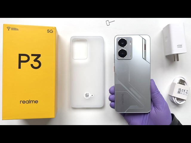 Realme P3 5G - Unboxing & Camera Test - ASMR