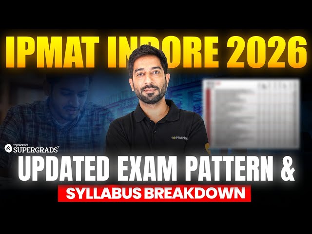 IPMAT Indore 2026 - Exam Pattern & Syllabus BREAKDOWN | Don’t Start Prep Without Watching This! 😳