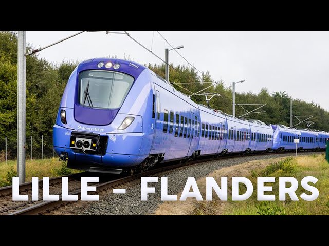 TGV Duplex Cab Ride Of Lille To Flanders │Train Driver's View / Zug Führerstandsmitfahrt