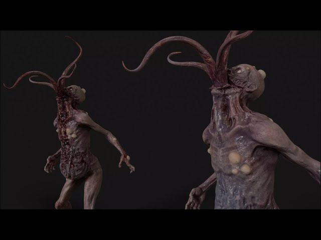 UPBGE - Terror Space Monster  @joyack3d
