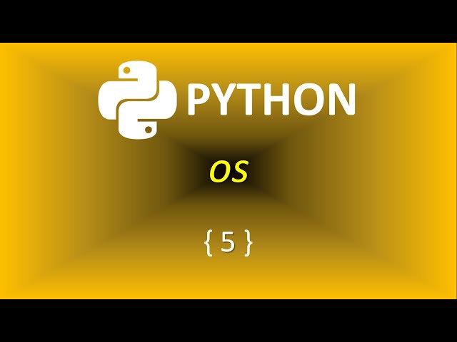 Python modules : os