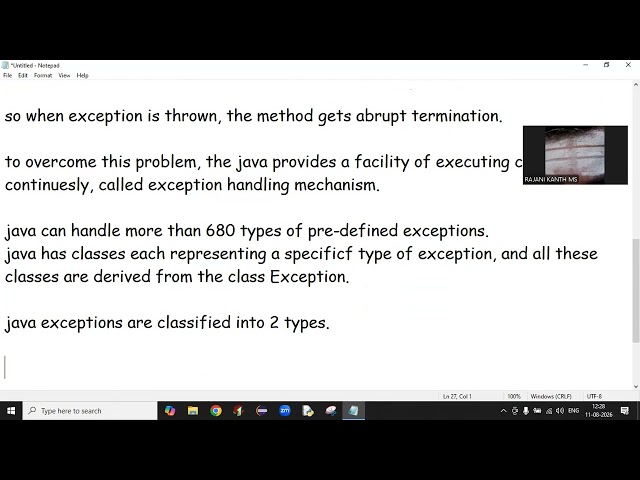What is Exception Handling in Java
