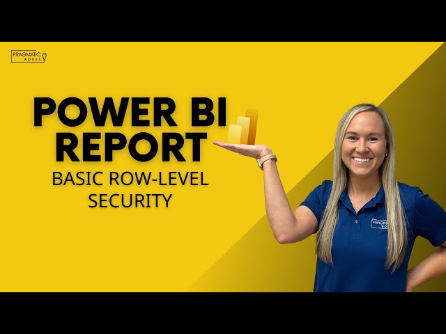 Power BI RLS Tutorial: Control Who Sees Your Reports! 👀